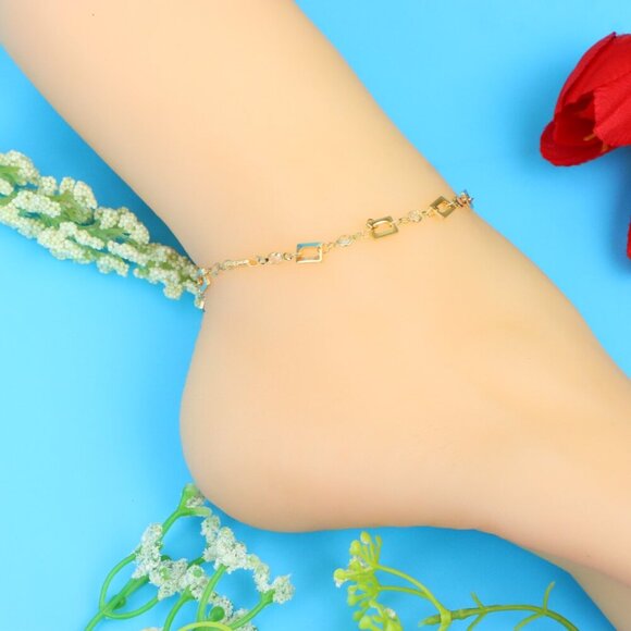 Elegant Handmade Anklet – Perfect for Women & Girls | Ideal Gift Option,DYC1091 - Picture 1 of 8